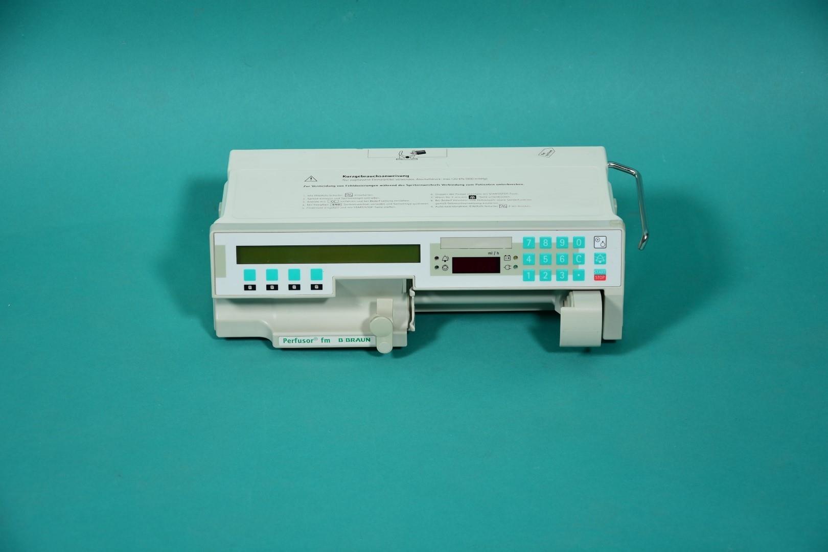 BRAUN Perfusor fm -Vorderansicht