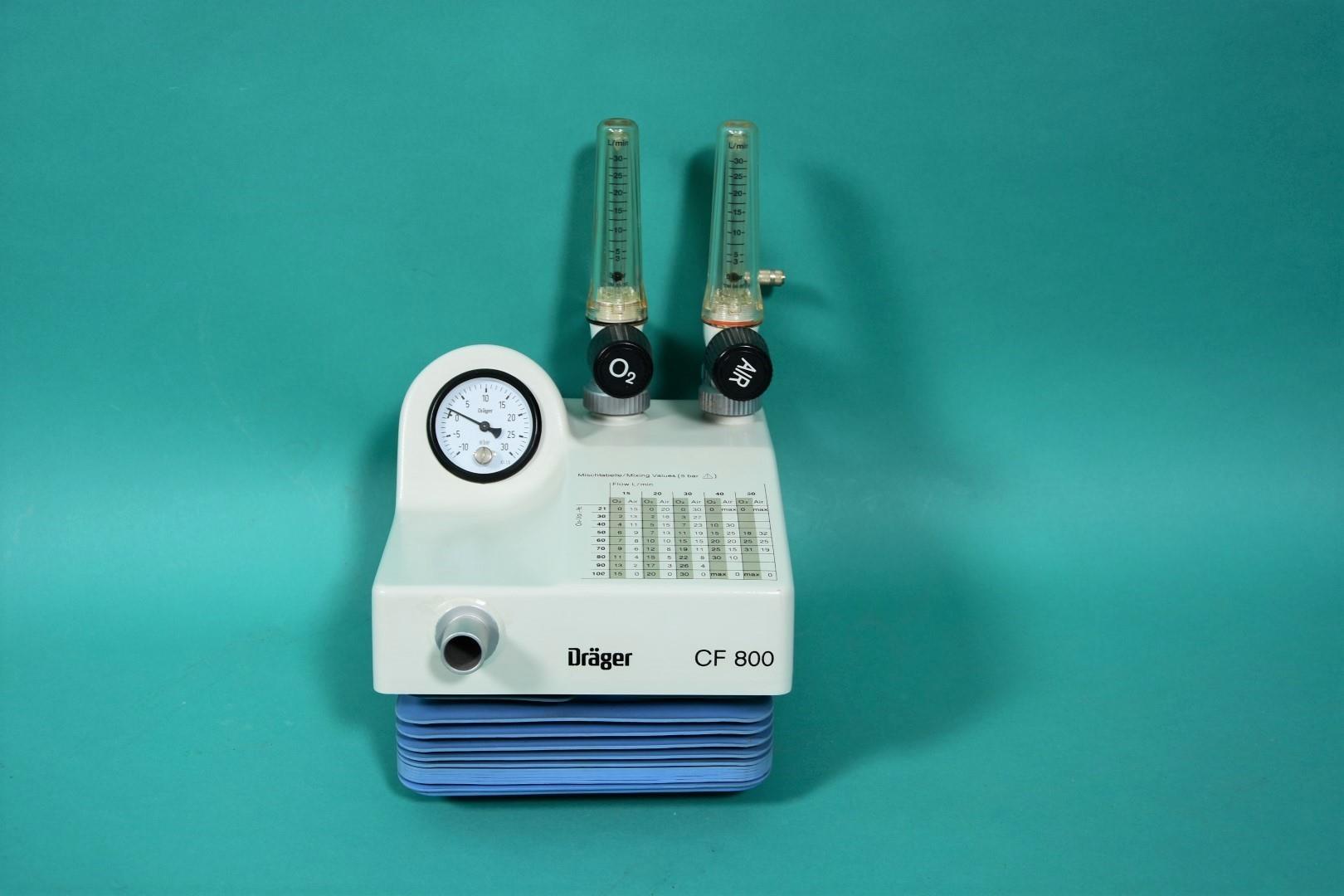 DRÄGER CF 800 Continuous Flow CPAP System: Flow