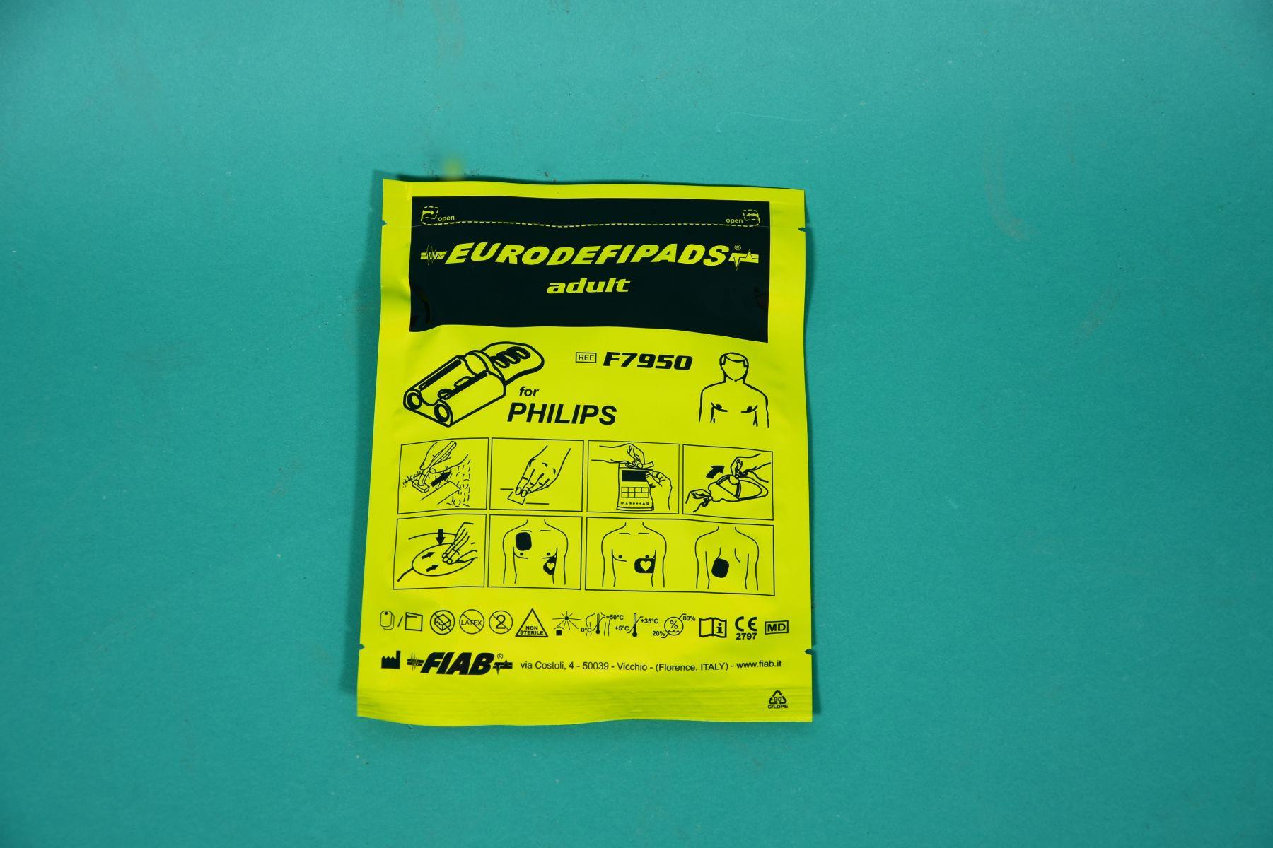 Defibrillator electrodes PHILIPS