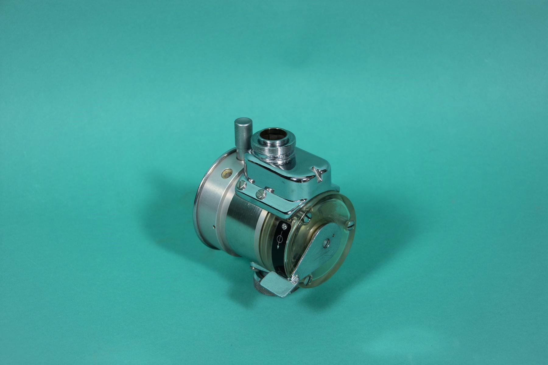 DRÄGER Volumeter für Kreisteil (Antiquität), Rückansicht
