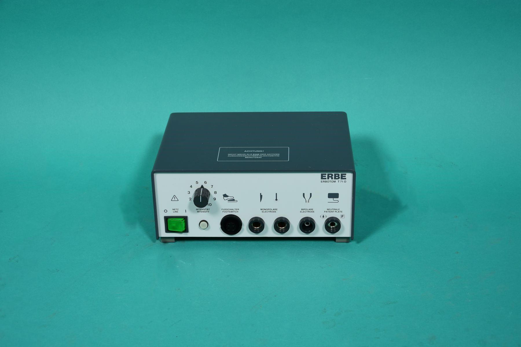 ERBE Erbotom T 71D HF-Chirurgiegerät - Vorderansicht