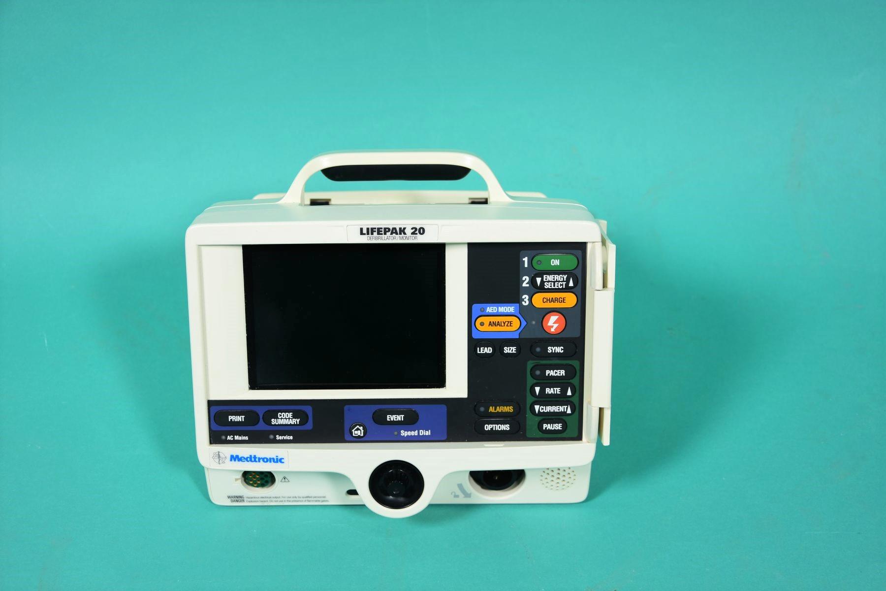 PHYSIO CONTROL Lifepak 20: Light and compact defibrillator with