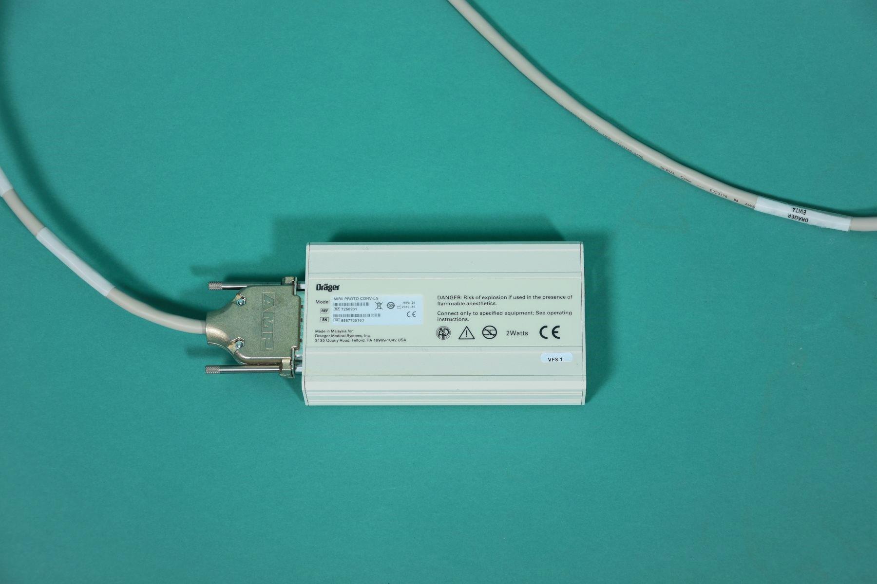 DRÄGER 7256931 MIBII Proto CONV-LS, with this