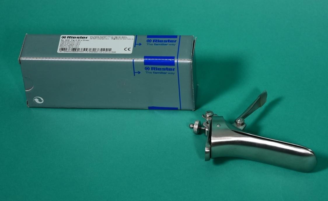 RIESTER 5232 Cusco Vaginal-Spekulum 2,85 x 35 mm RIESTER 5232 Cusco Vaginal-Spekulum 2,85 x 35 mm