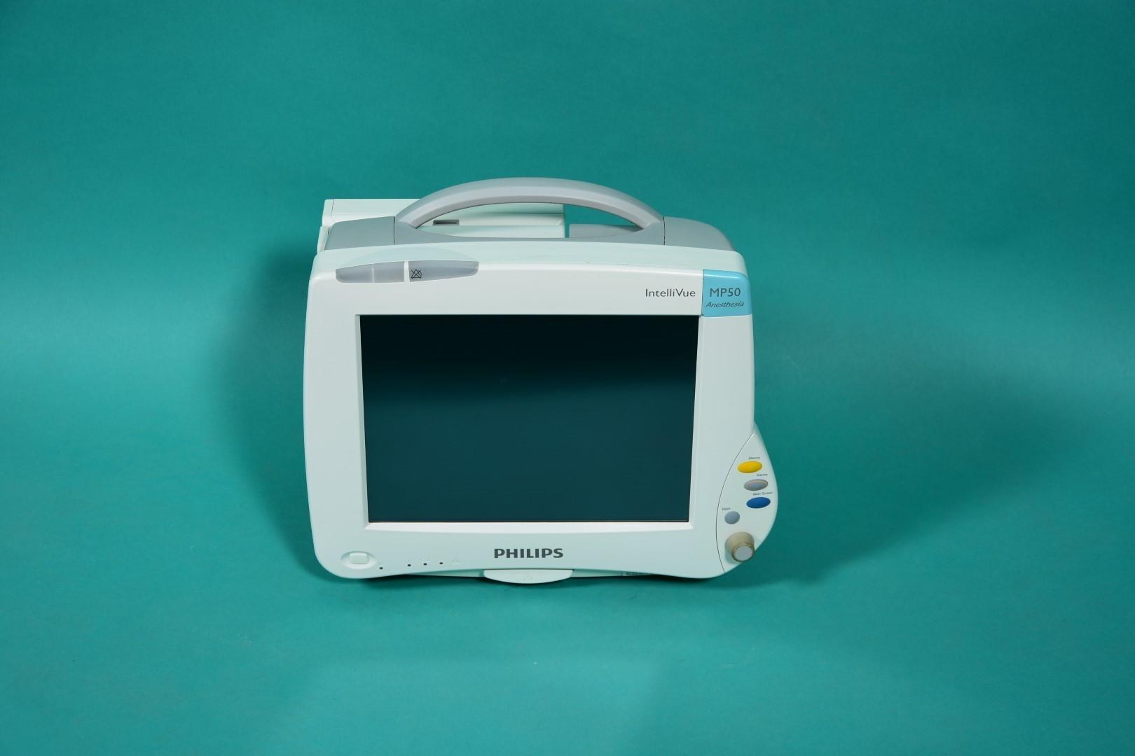 Philips IntelliVue MP 50 tragbarer Narkosemonitor Philips IntelliVue MP 50 tragbarer Narkosemonitor