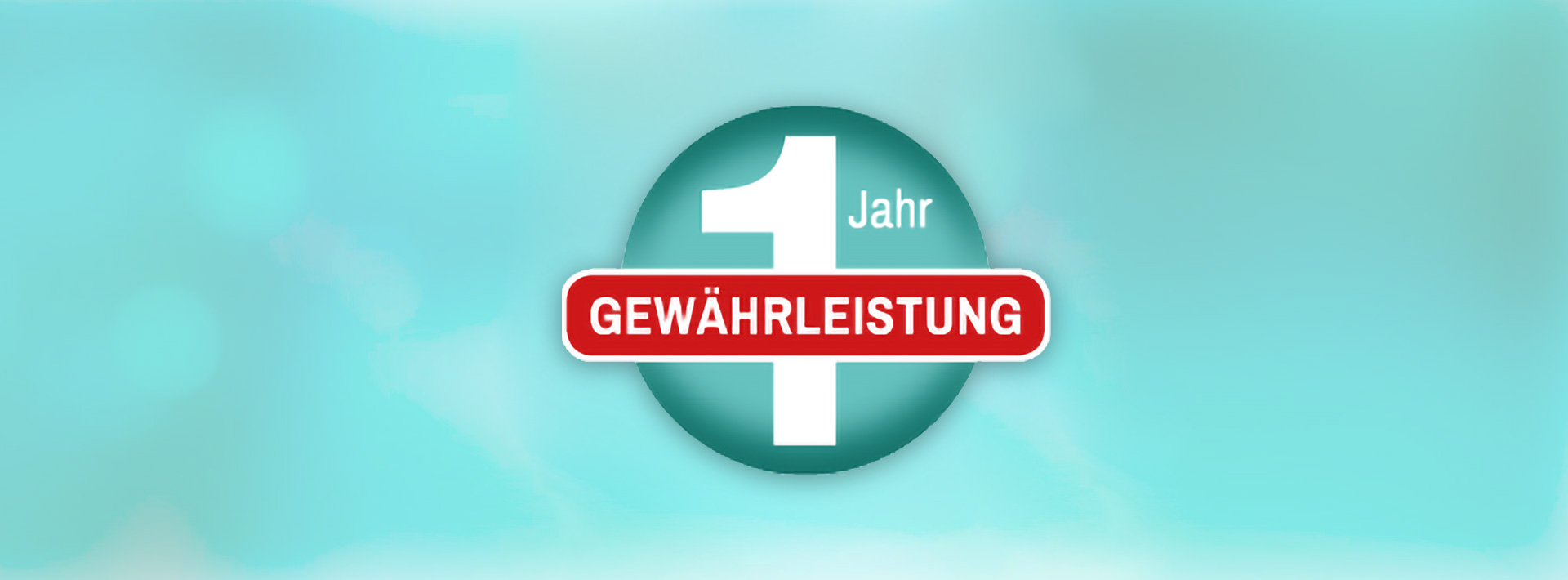 Symbol: 1 Jahr Gewährleistung