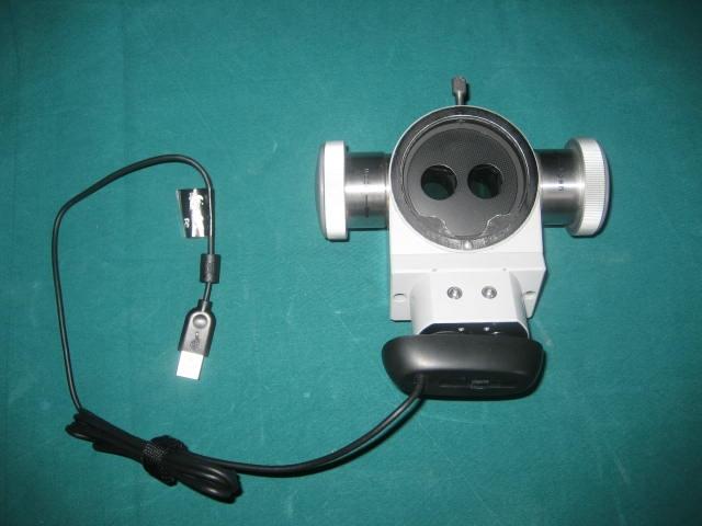 ZEISS double beam splitter with video adapter