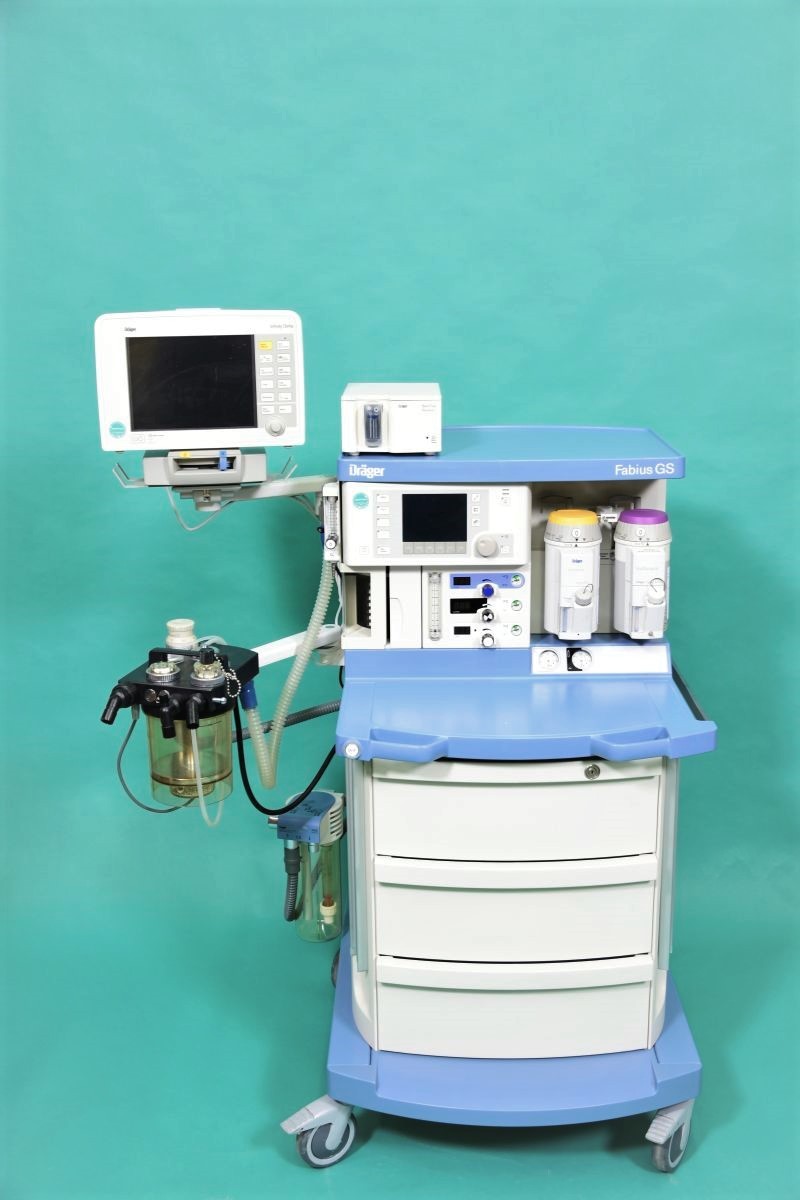 DRÄGER Fabius GS, anaesthesia workstation with