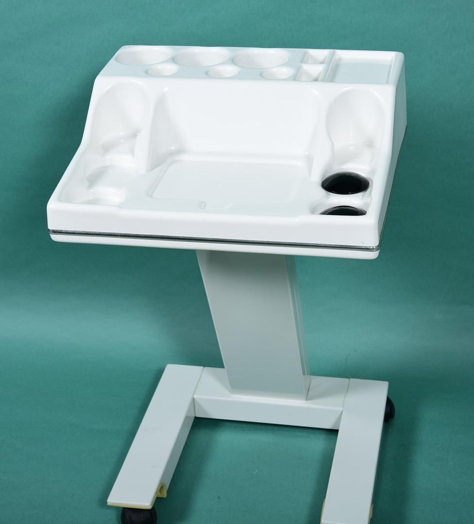 Sideboard trolley with holders for cups