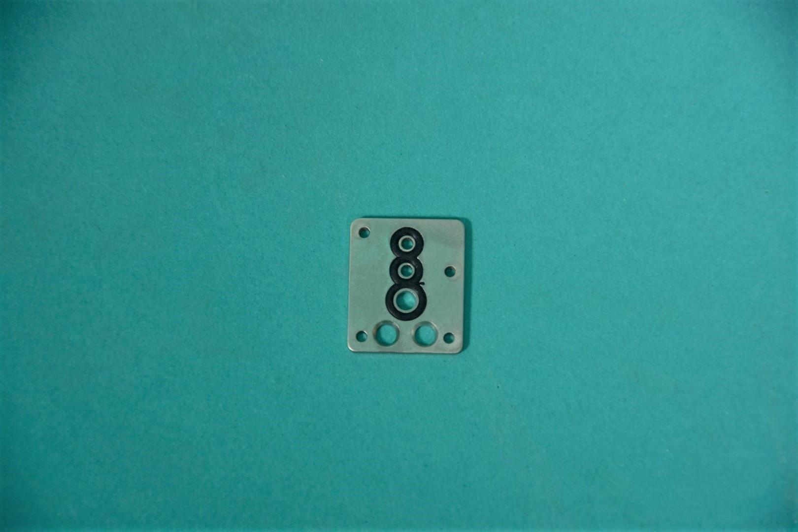 Sealing plate for DRAEGER vaporiser filling