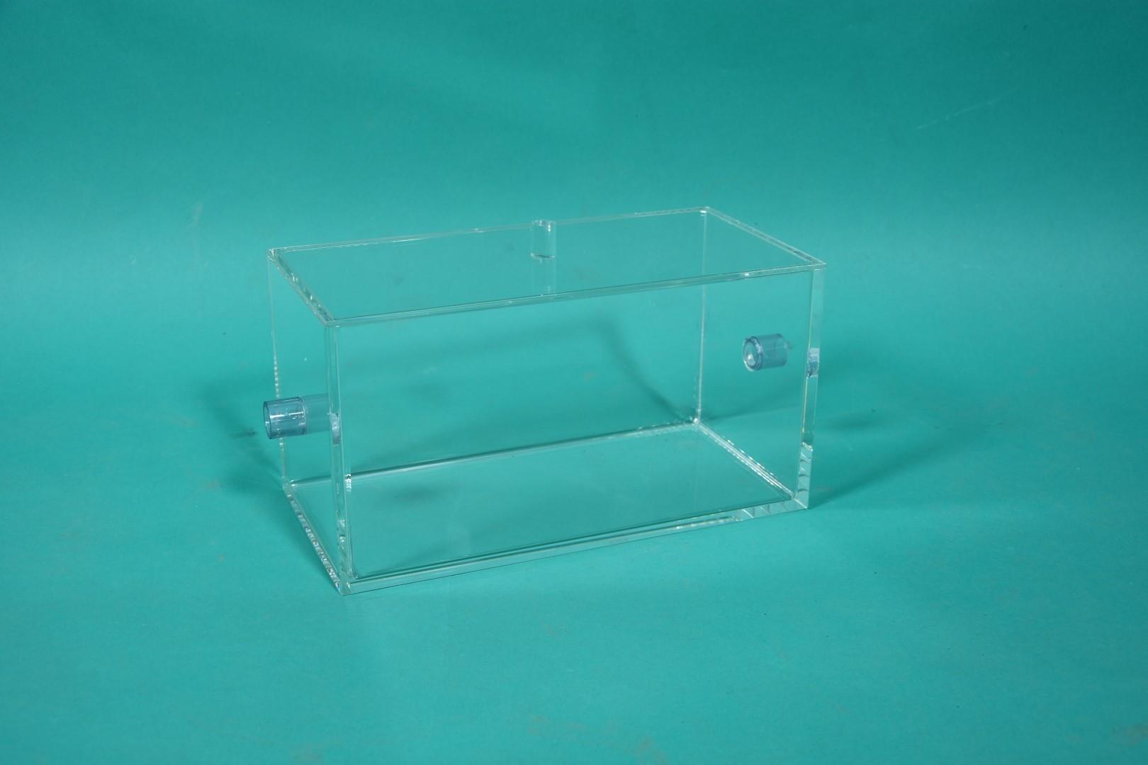 Anaesthesia box for rodents made from acrylic