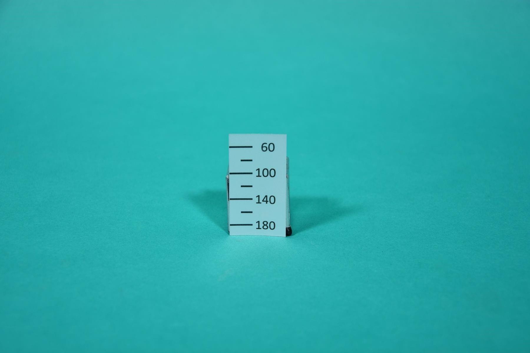 Skala für Kinderbalg im DRÄGER Ventilog, NEU