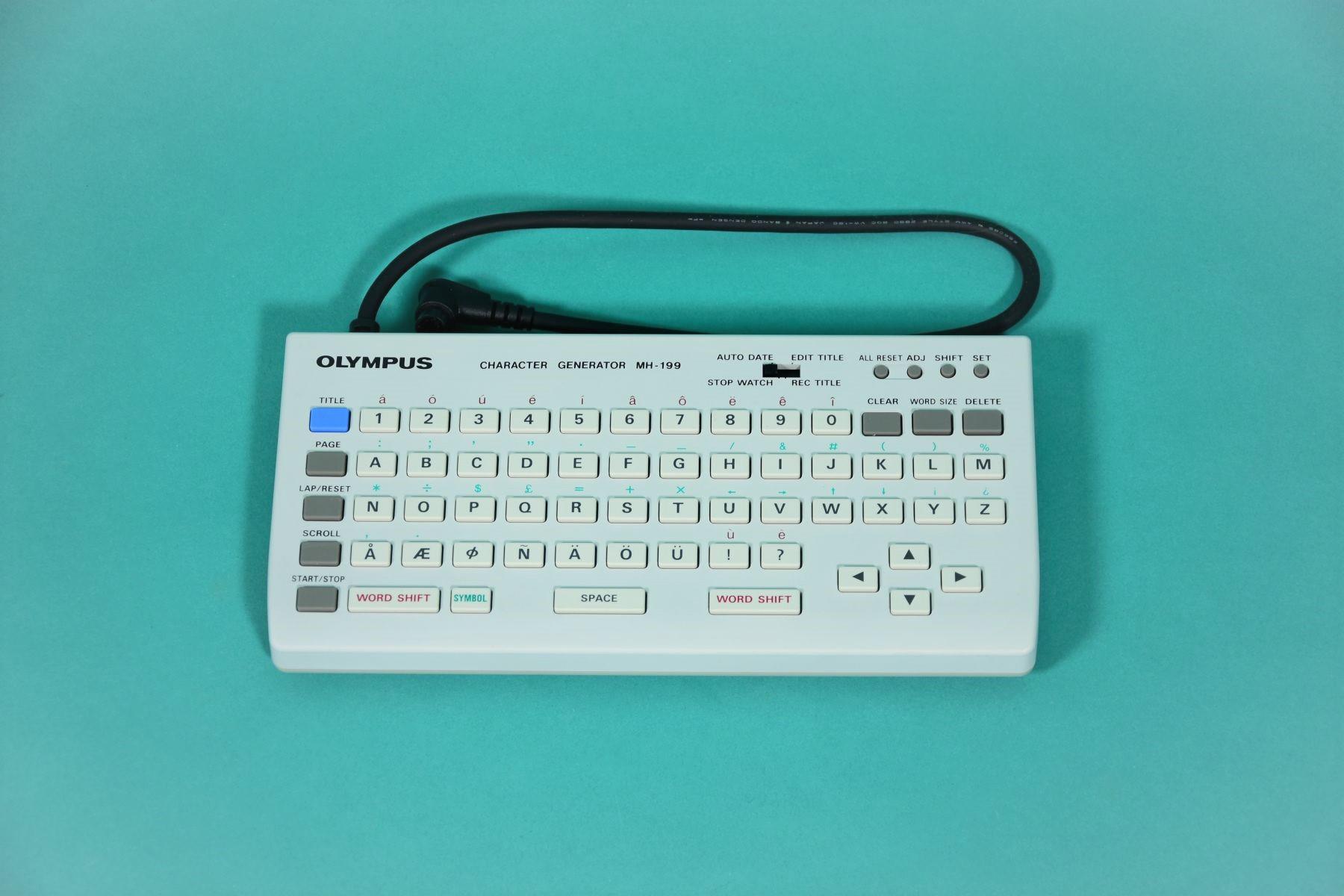 OLYMPUS MH 199 Character Generator