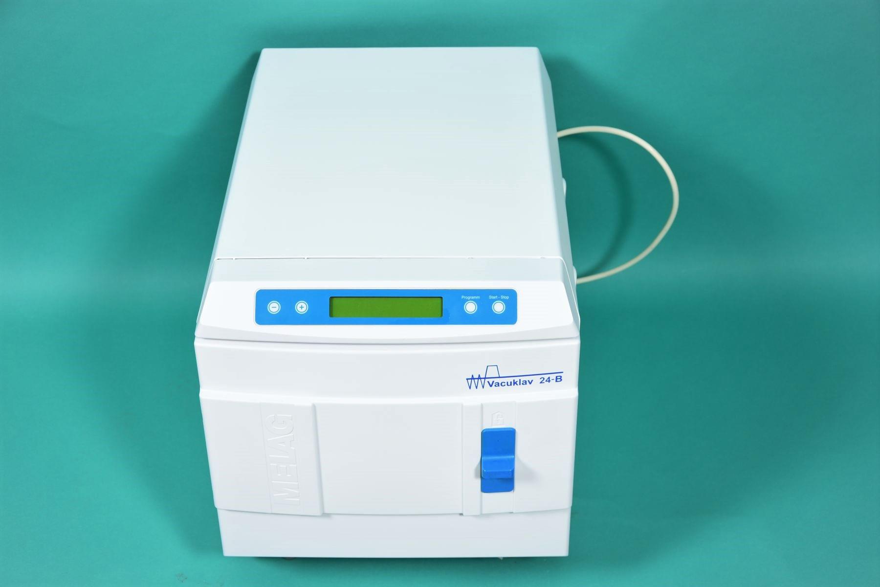 MELAG Vacuklav 24-B: table-top autoclave, B-class