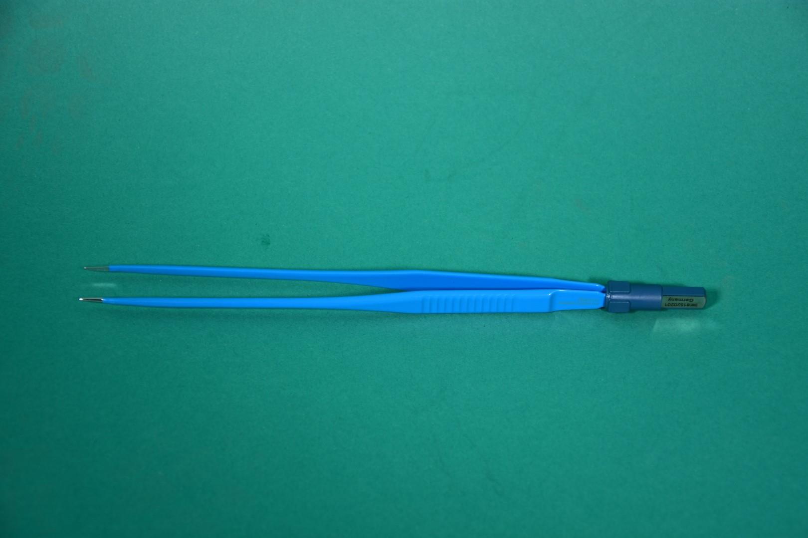 Bipolar tweezers, 180 mm,