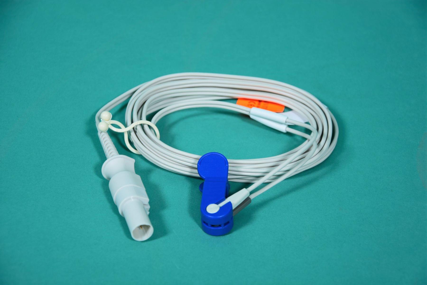 OHMEDA compatible veterinary sensor for use on