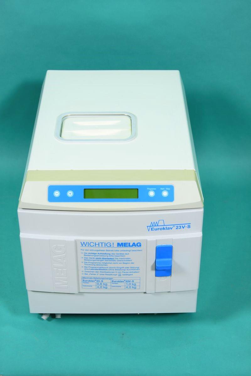 MELAG Euroklav 23V-S: dimensione della camera
25x47cm, 22 litri, 3