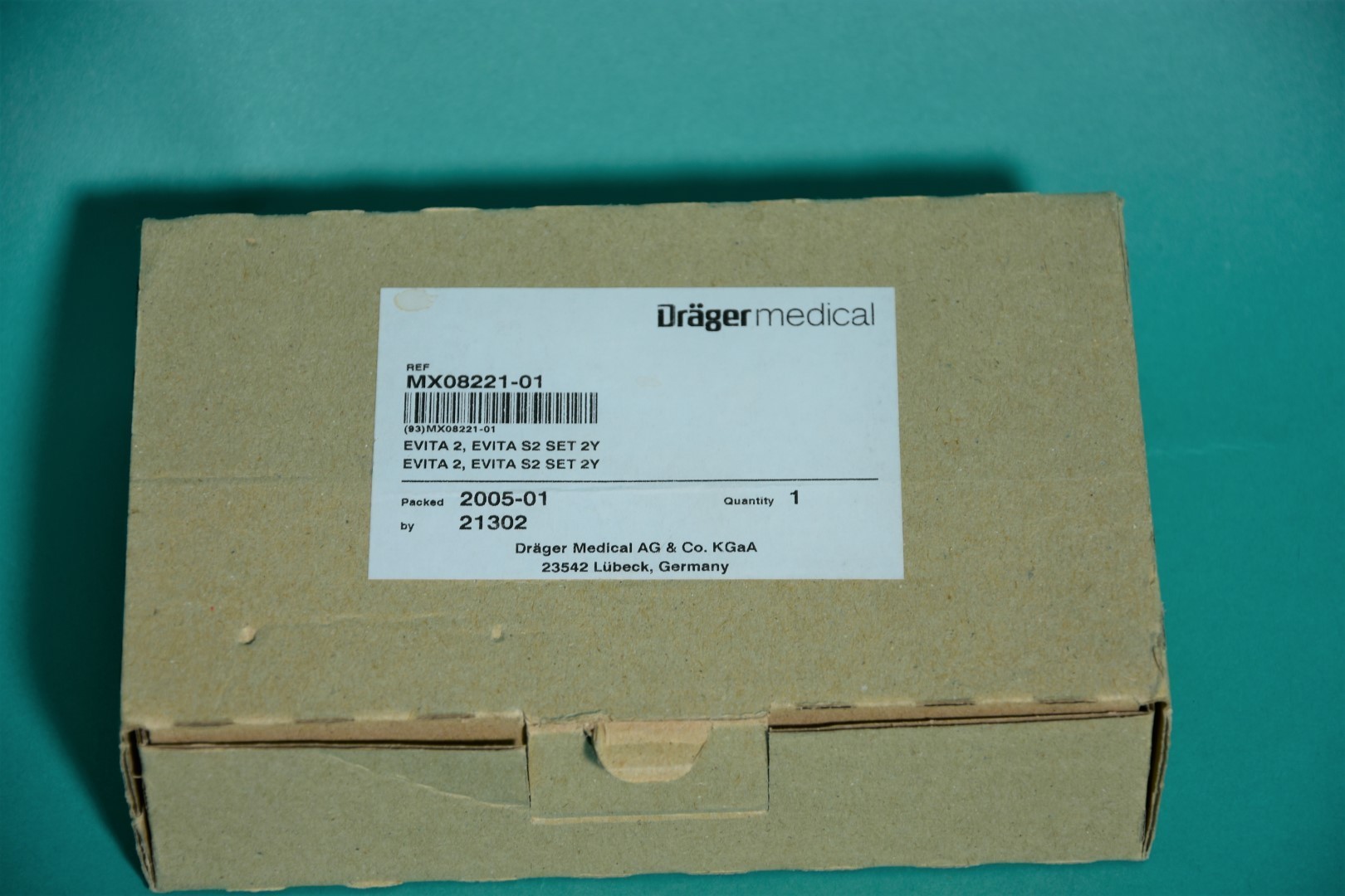 DRÄGER MX08221-01: Evita S2 SET 2Y, new