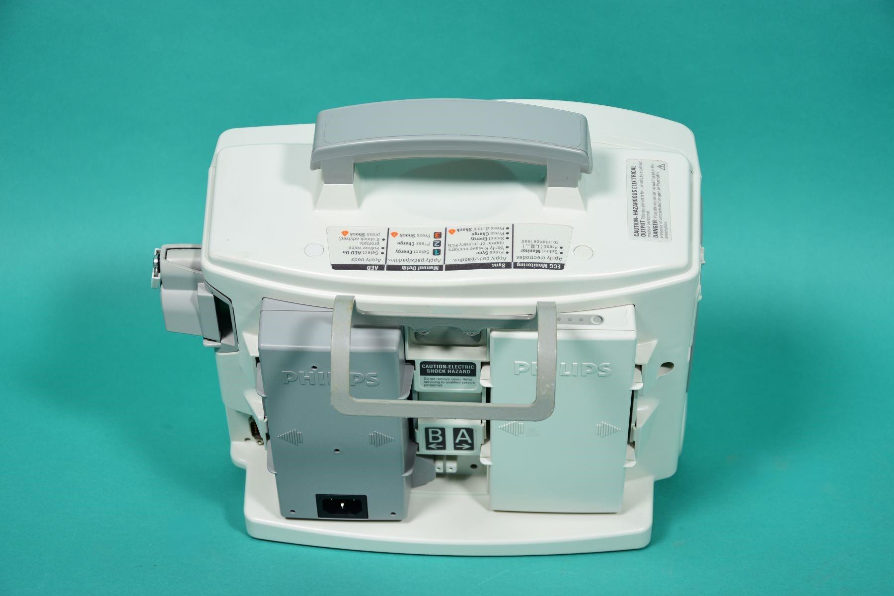 PHILIPS Heartstart MRx Defibrillator, Rückansicht
