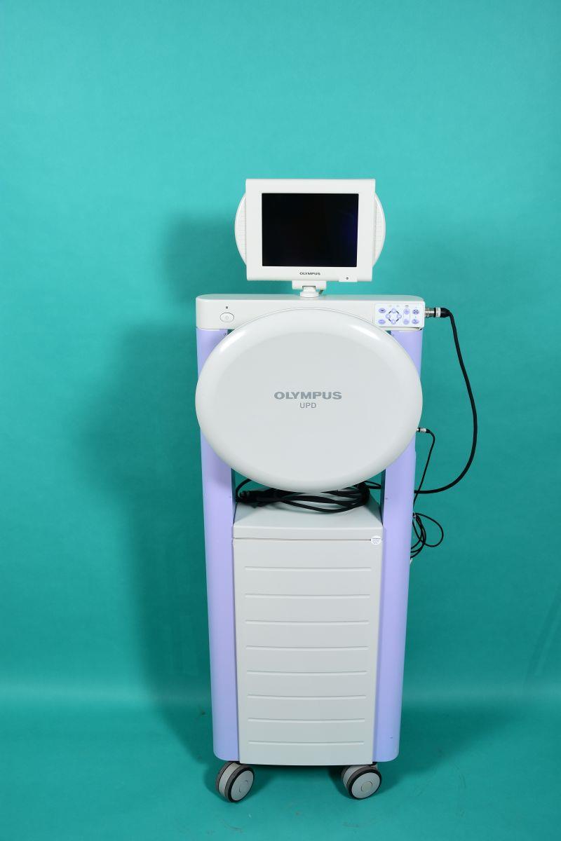 Olympus UPD: Gerät zur Positionsbestimmung -Vorderansicht Olympus UPD: Gerät zur Positionsbestimmung -Vorderansicht