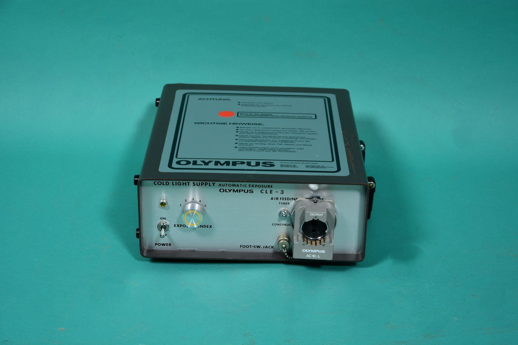 OLYMPUS CLE 3 Kaltlichtquelle OLYMPUS CLE 3 Kaltlichtquelle