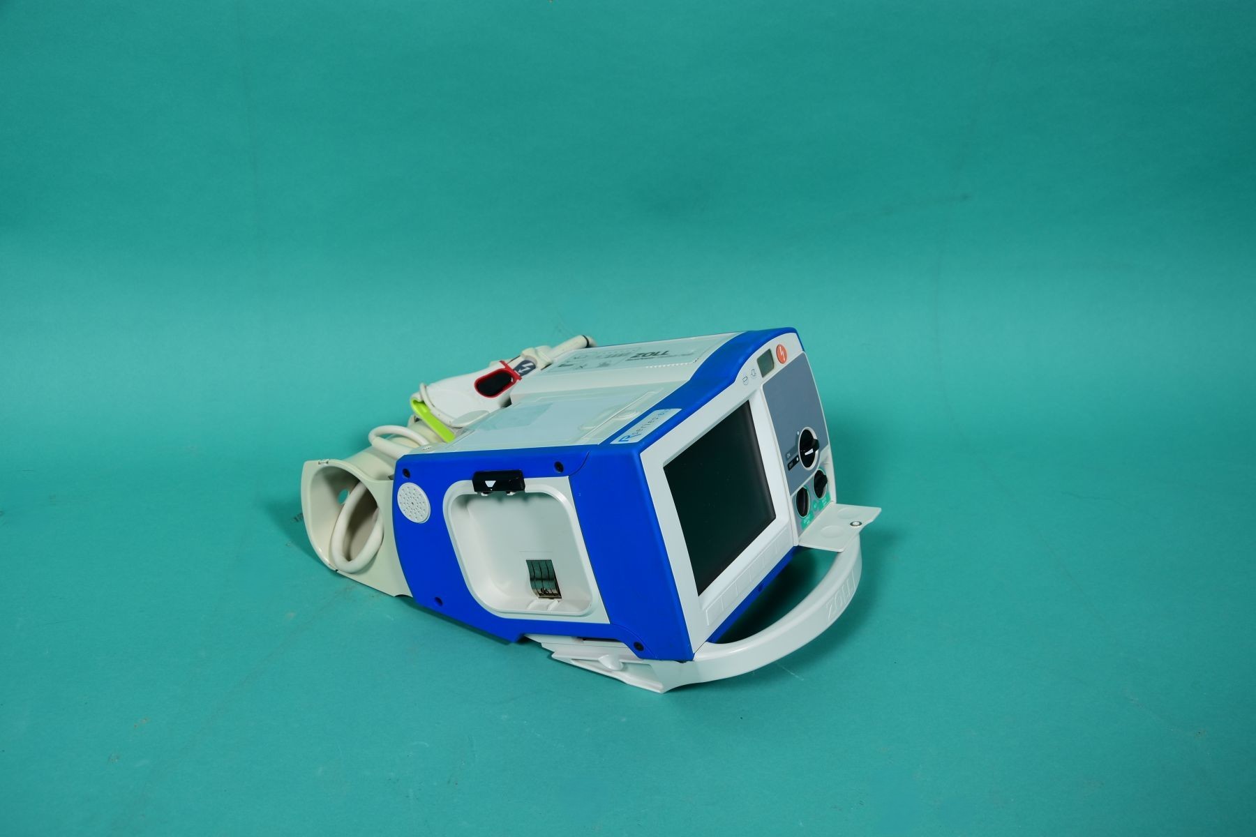 ZOLL R-Series BLS, halbautomatischer biphasischer Defibrillator - Seitenansicht