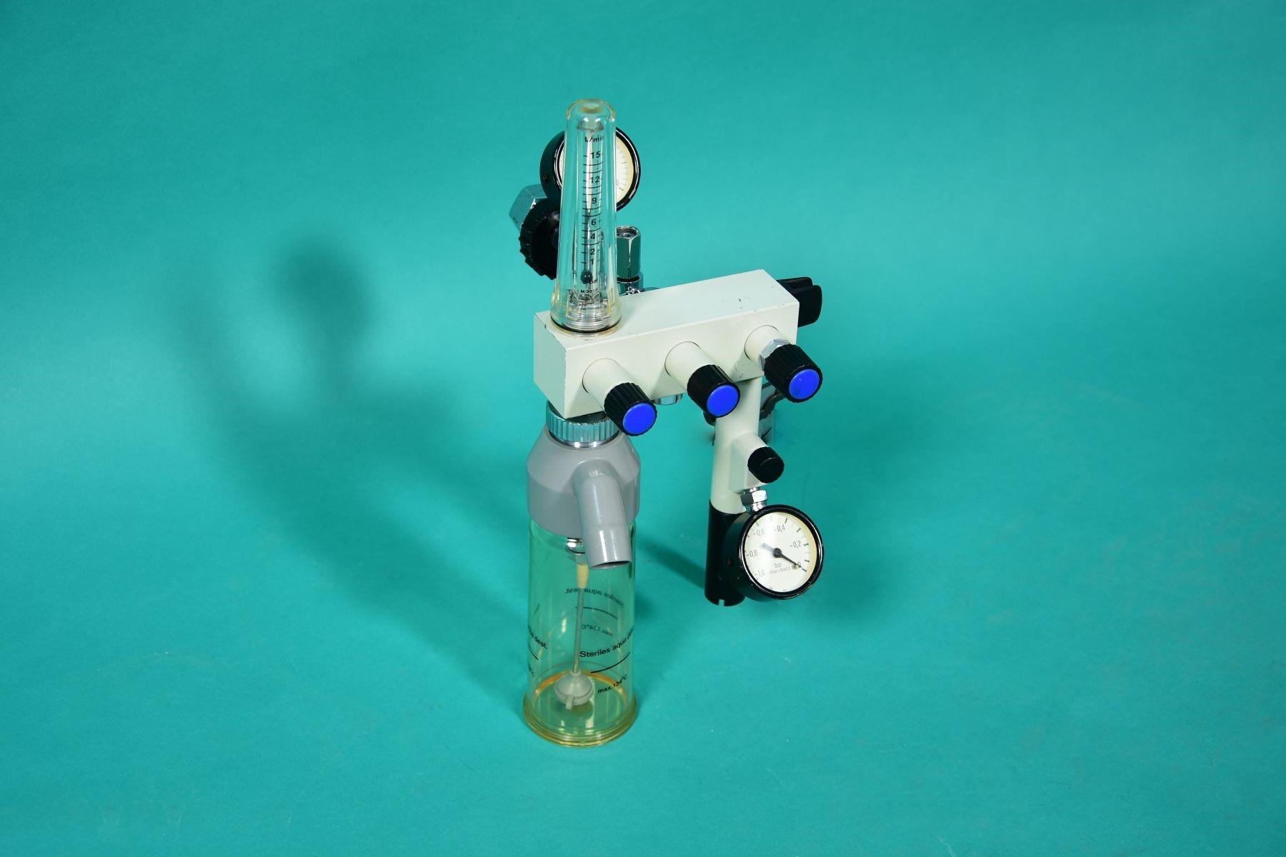DRÄGER O2 distributor with pressure reducer,