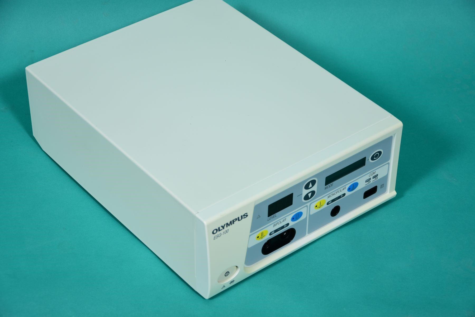 OLYMPUS ESG-100 Endoskopisches HF-Chirurgiegerät - Seitenansicht