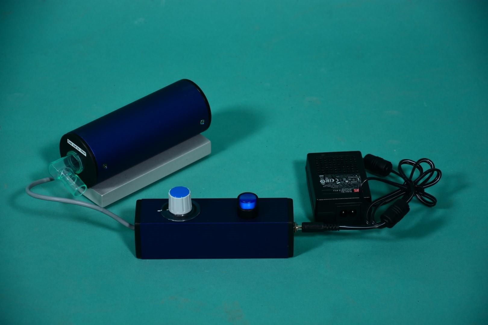 Narkosegasabsaugung regelbar