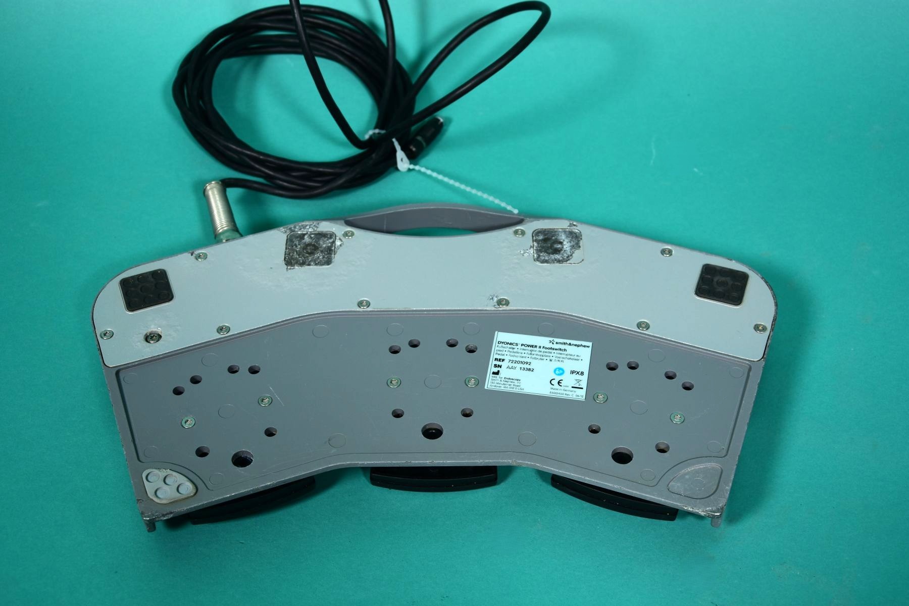 SMITH & NEPHEW Dyonics Power II Footswitch, Fussschalter von unten