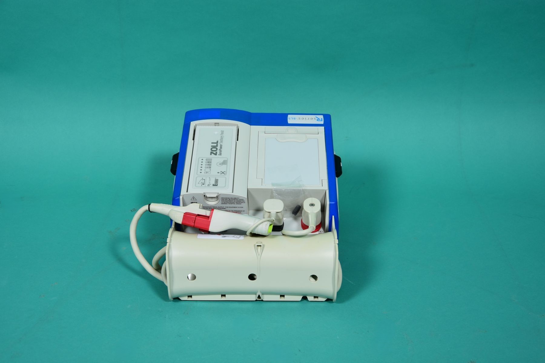 ZOLL R-Series BLS, halbautomatischer biphasischer Defibrillator - Rückansicht