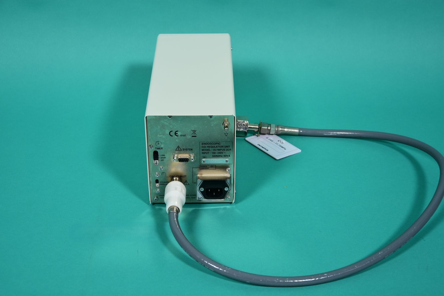 OLYMPUS UCR: CO2 Insufflator - Rückansicht