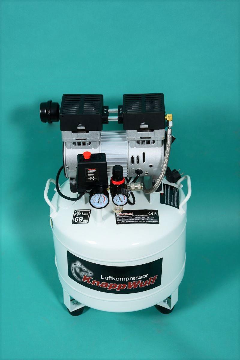 SILENT compressor for compressed air, for