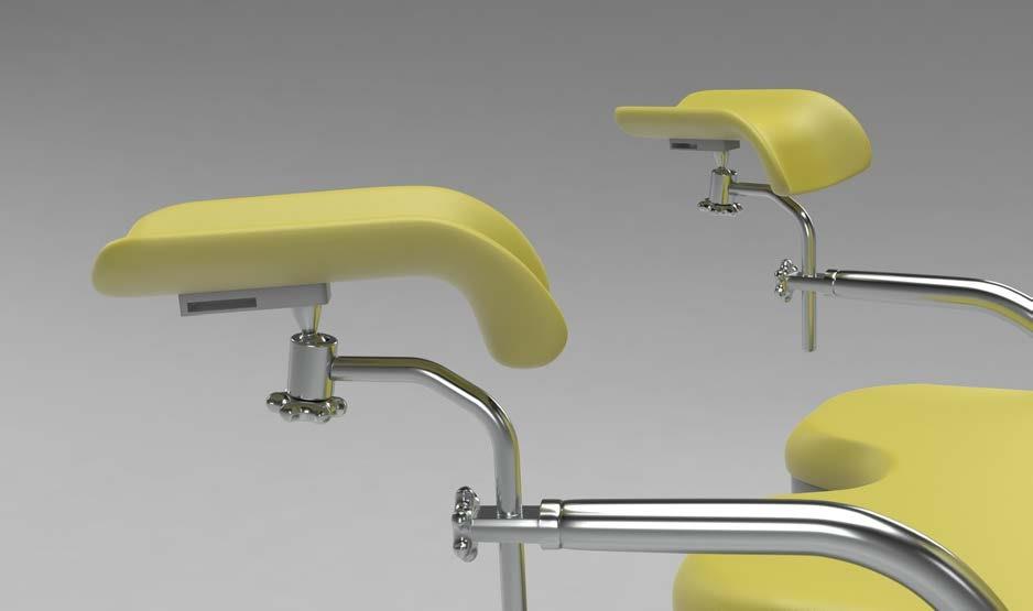 Anatomical foot rest (Goepel) - pair of 2,