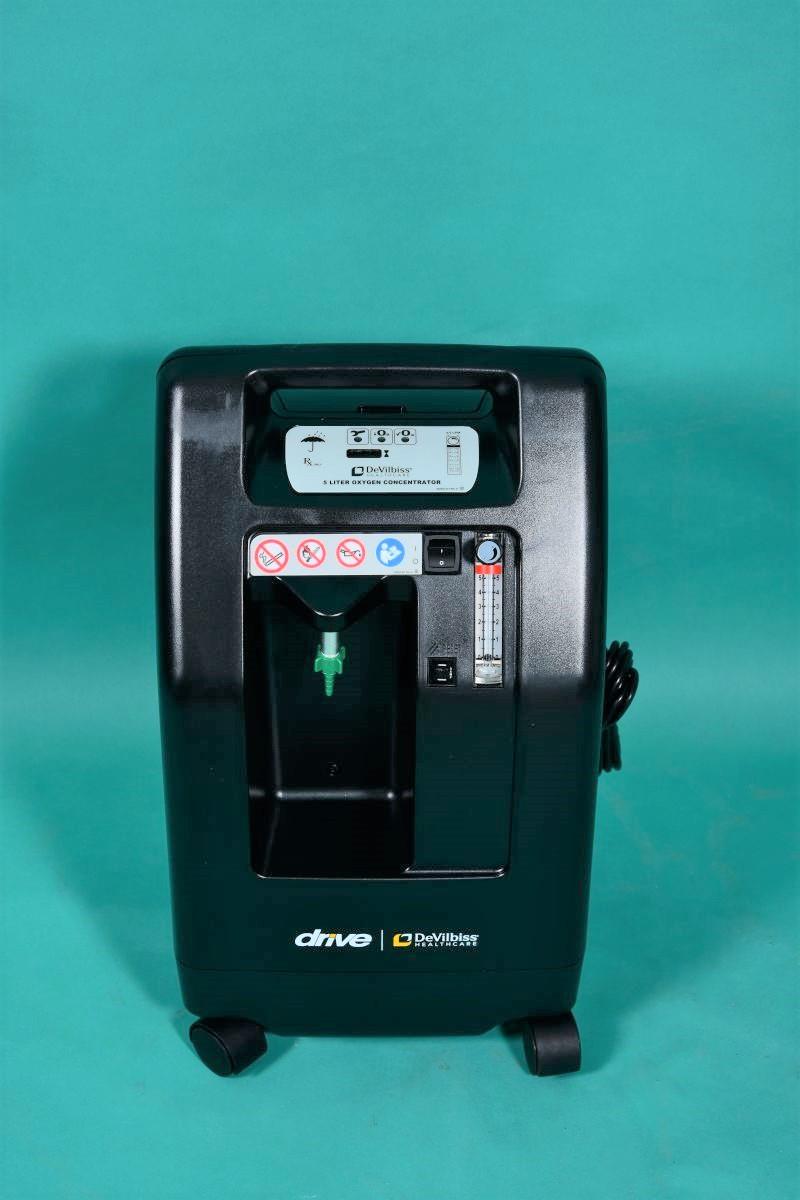 DeVilbiss oxygen concentrator, output 5L/min,