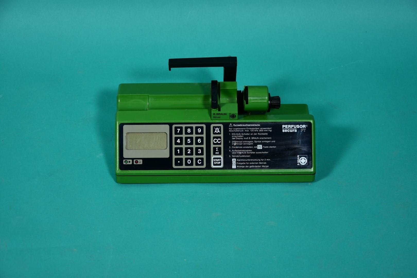 BRAUN Perfusor secura ft -Vorderansicht