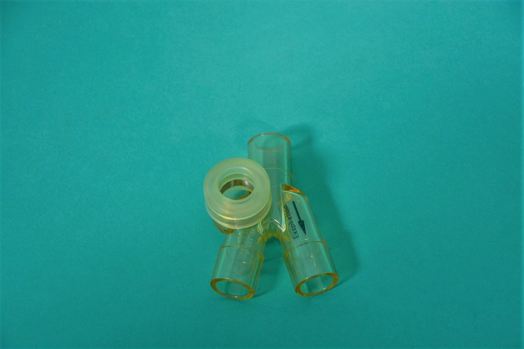 DRÄGER Y-piece with mounting for temperature