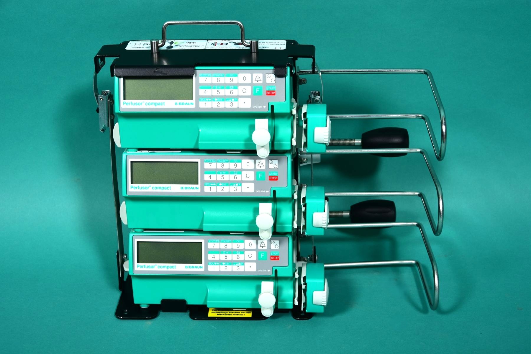 Halterung für B.Braun Perfusor Compact oder Compact S Halterung für B.Braun Perfusor Compact oder Compact S