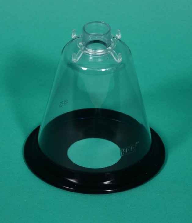 Anesthesia mask for dogs, material PVC, diameter