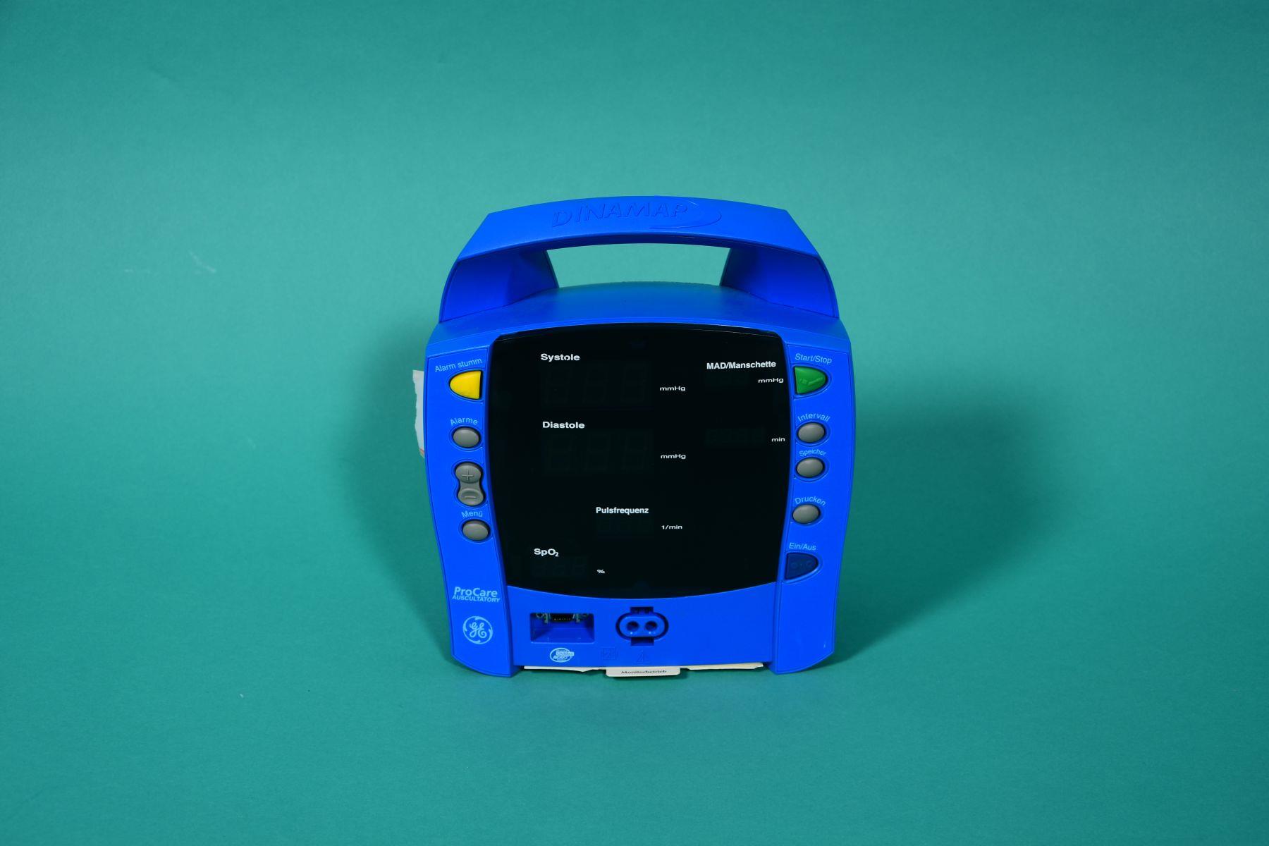 GE Dinamap ProCare Auscultatory, Blutdruckmessgerät - Vorderansicht