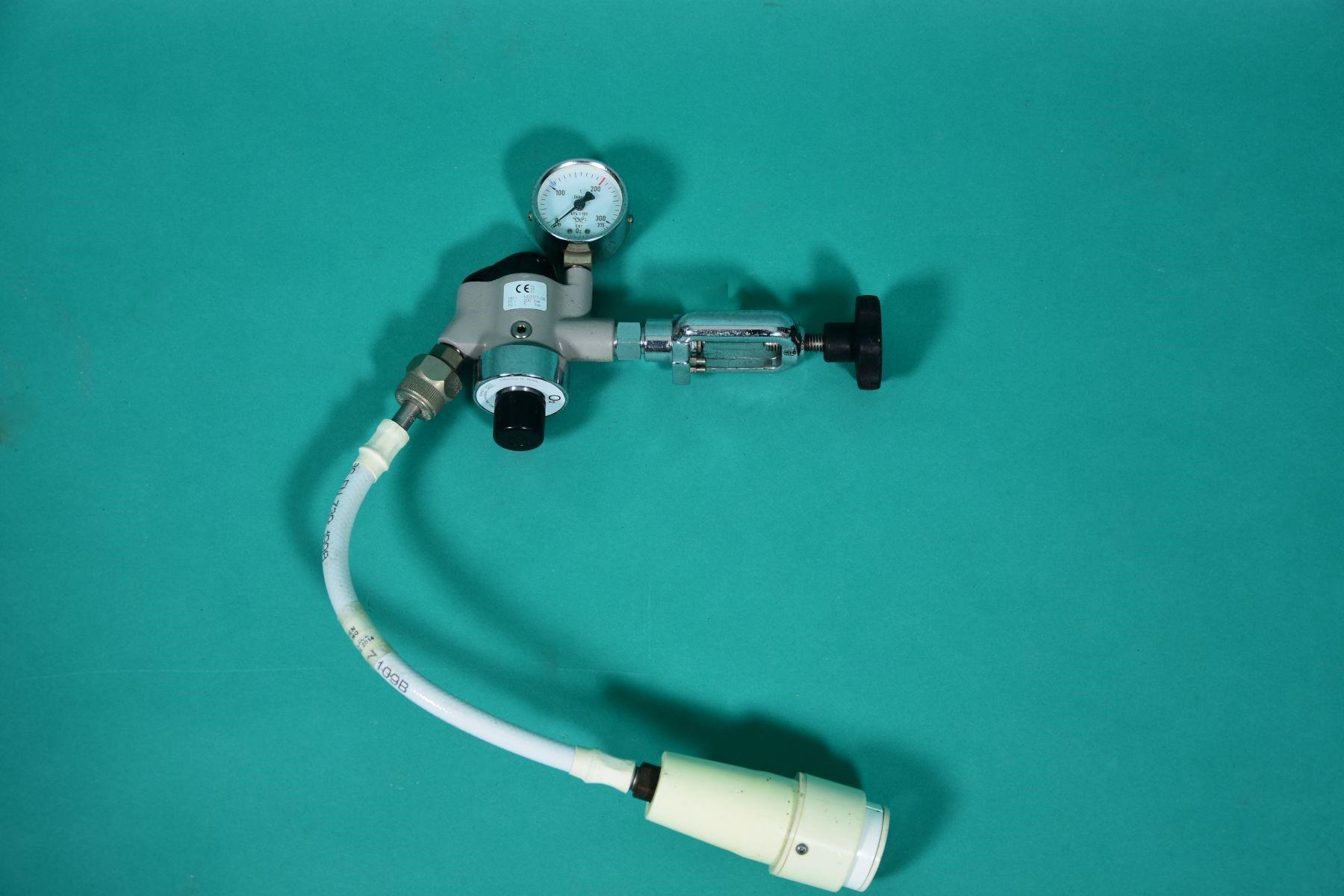Pressure reducer O2 Pin Index, British system,