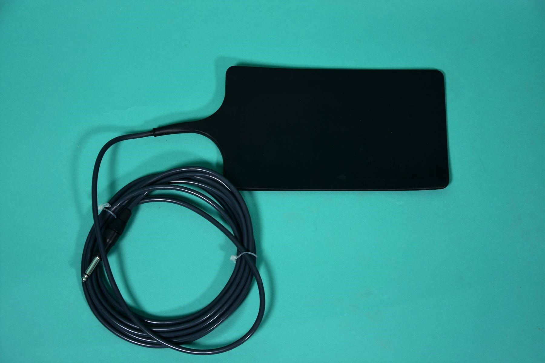 Neutral plate VET made of rubber